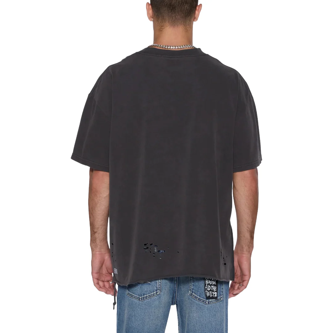 HENDRIX EKCESS SS TEE OLD BLACK - Image 3