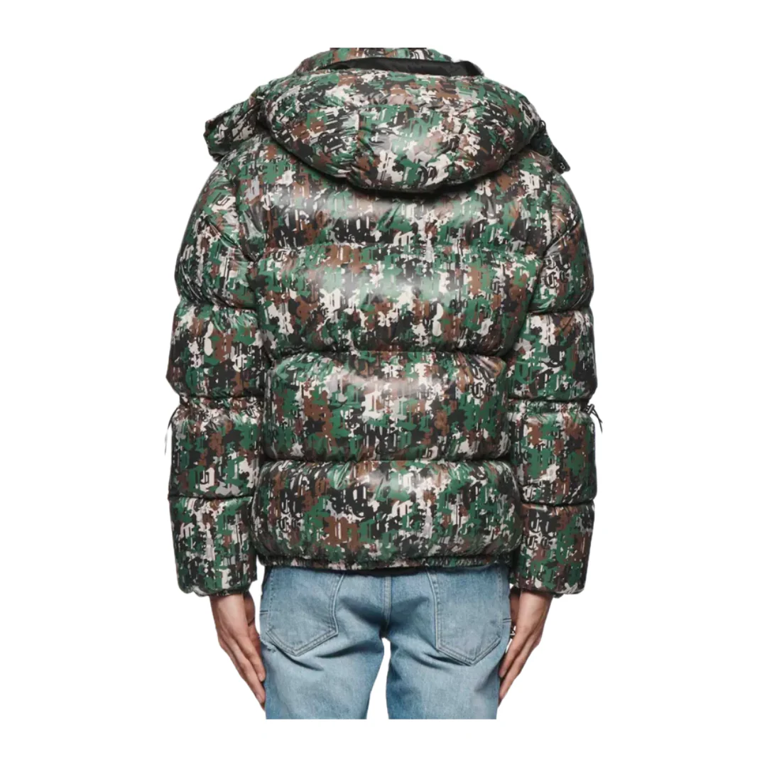 HOODED DOWN PUFFER JACKET - Image 2