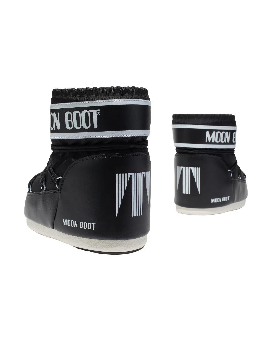 ICON LOW BLACK NYLON BOOTS - Image 3