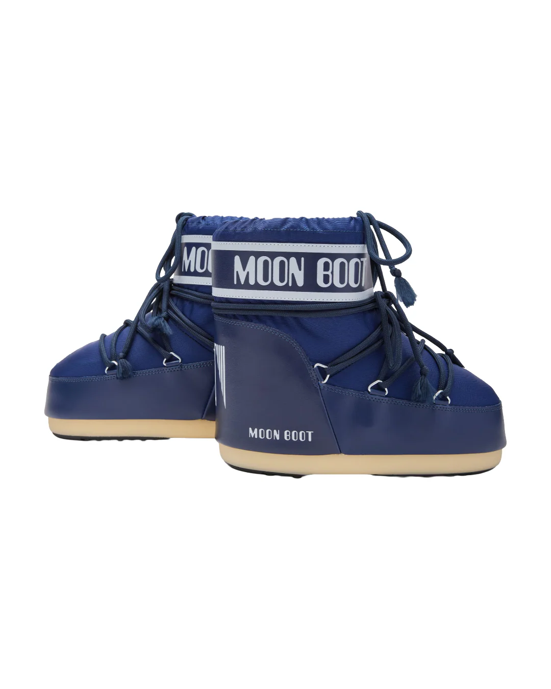 ICON LOW BLUE NYLON BOOTS - Image 4