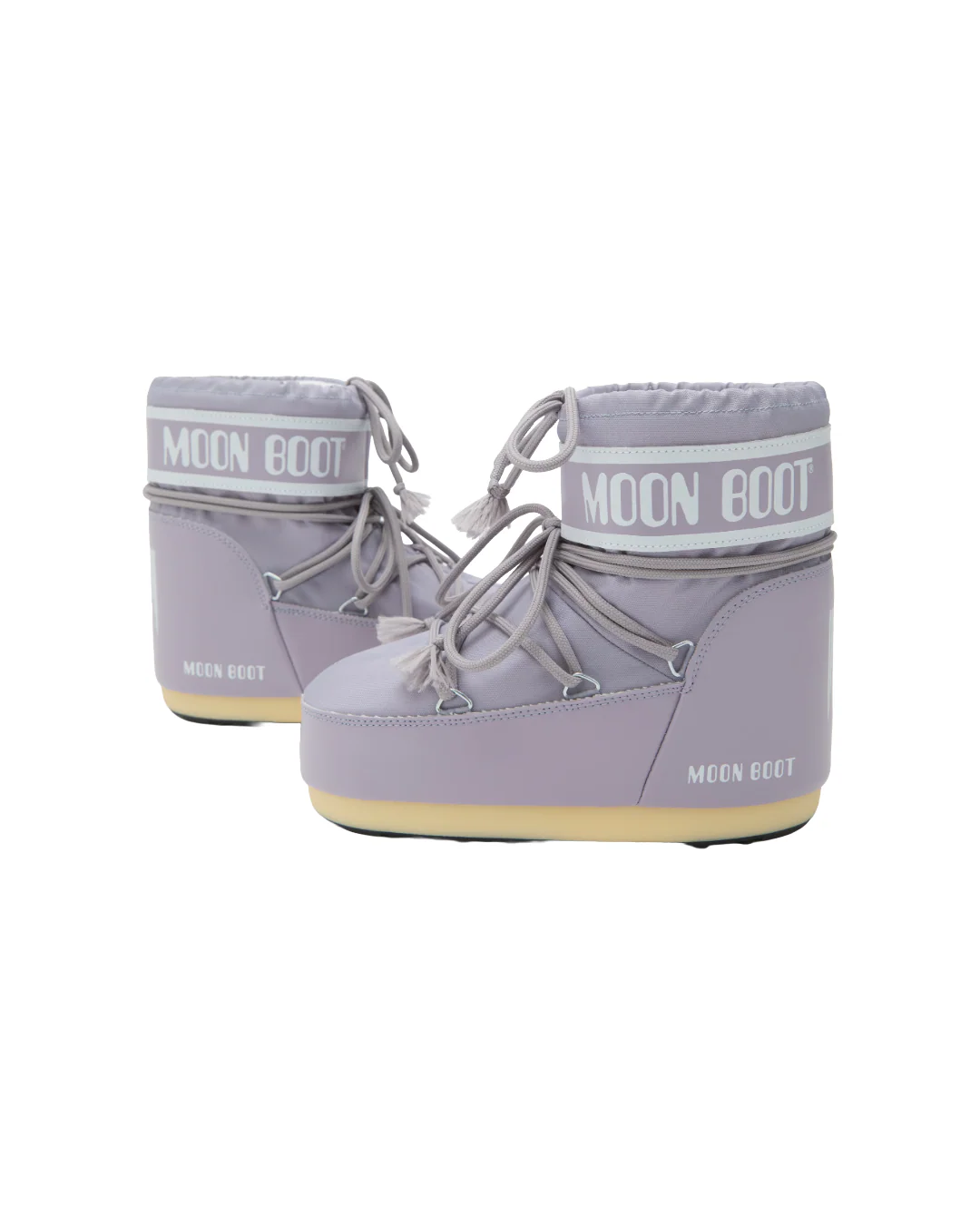 ICON LOW LILAC NYLON BOOTS - Image 4