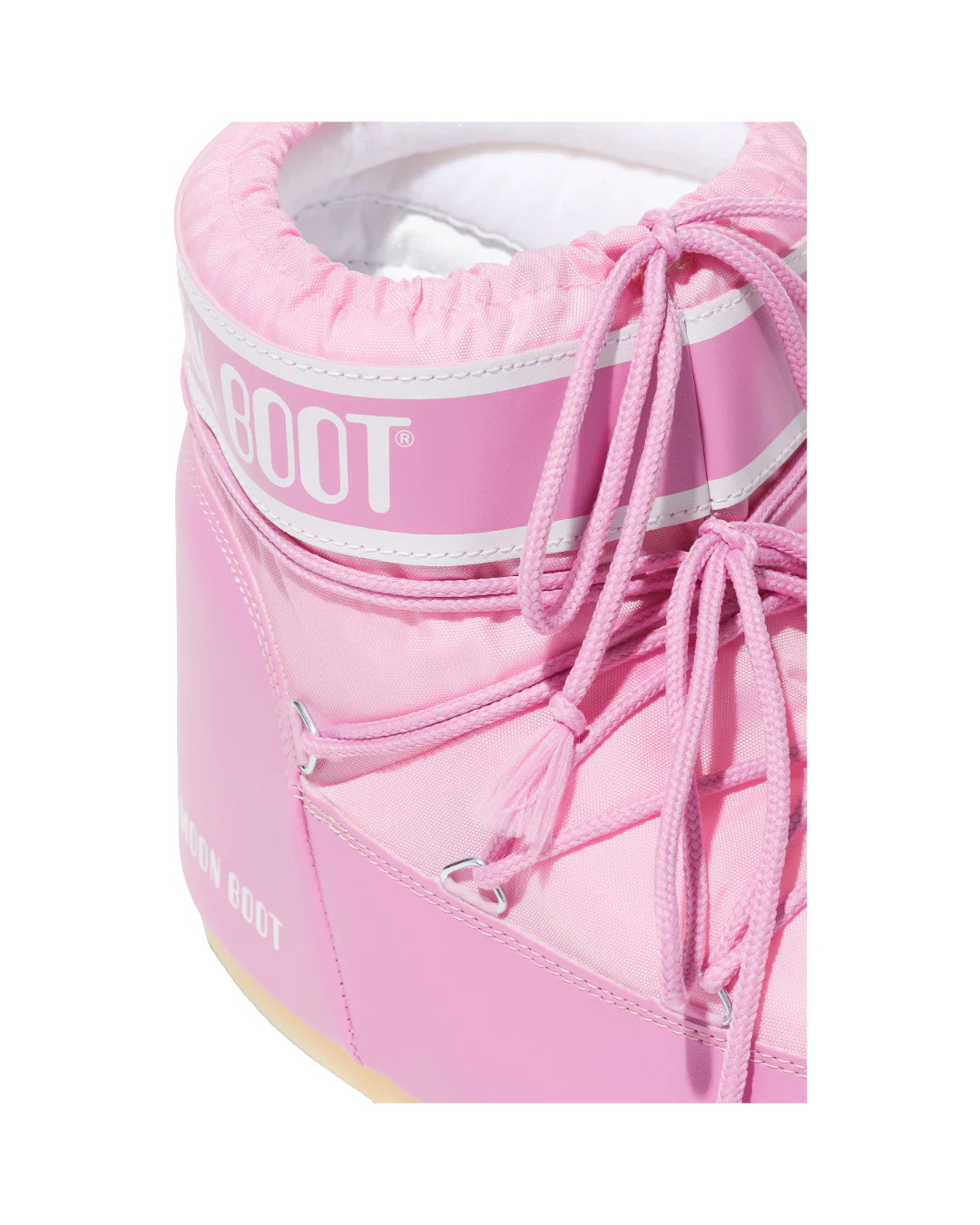 ICON LOW PINK NYLON BOOTS - Image 3