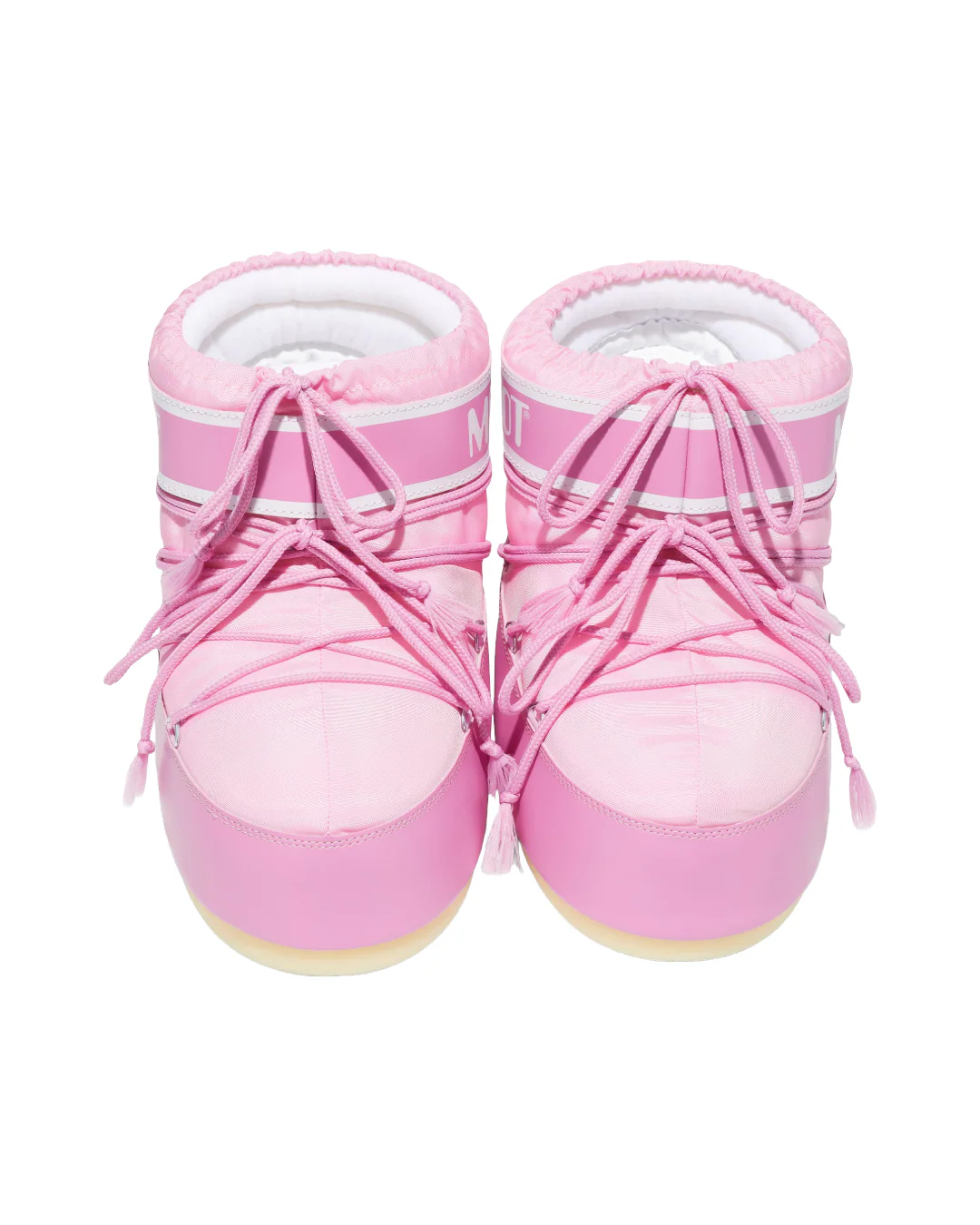 ICON LOW PINK NYLON BOOTS - Image 4