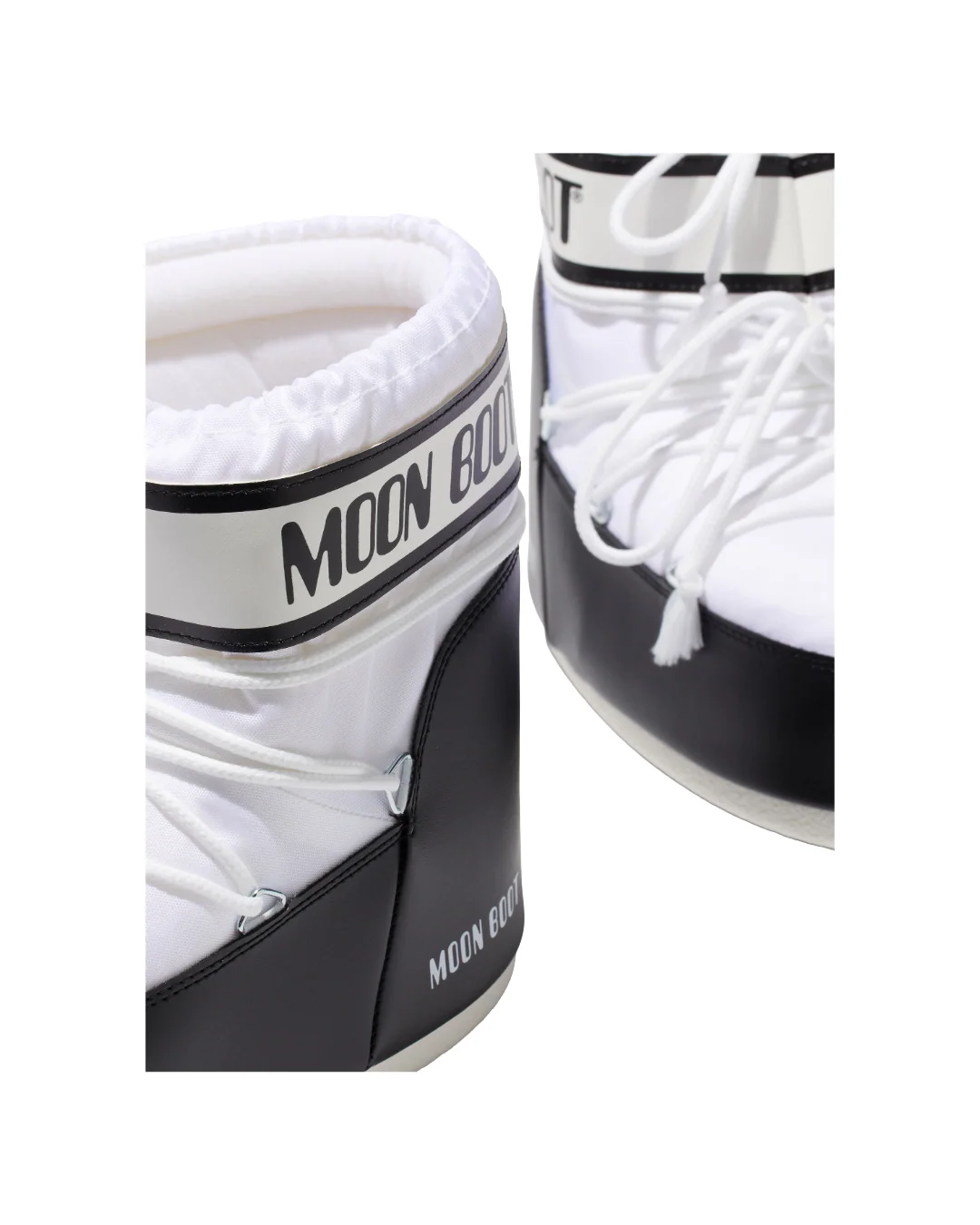 ICON LOW WHITE NYLON BOOTS - Image 3