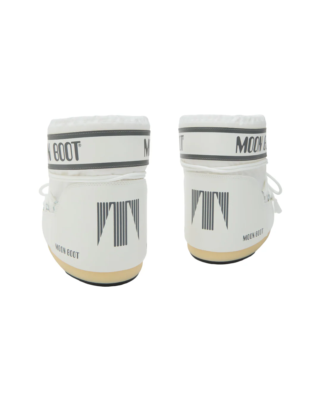 ICON LOW WHITE NYLON BOOTS - Image 4