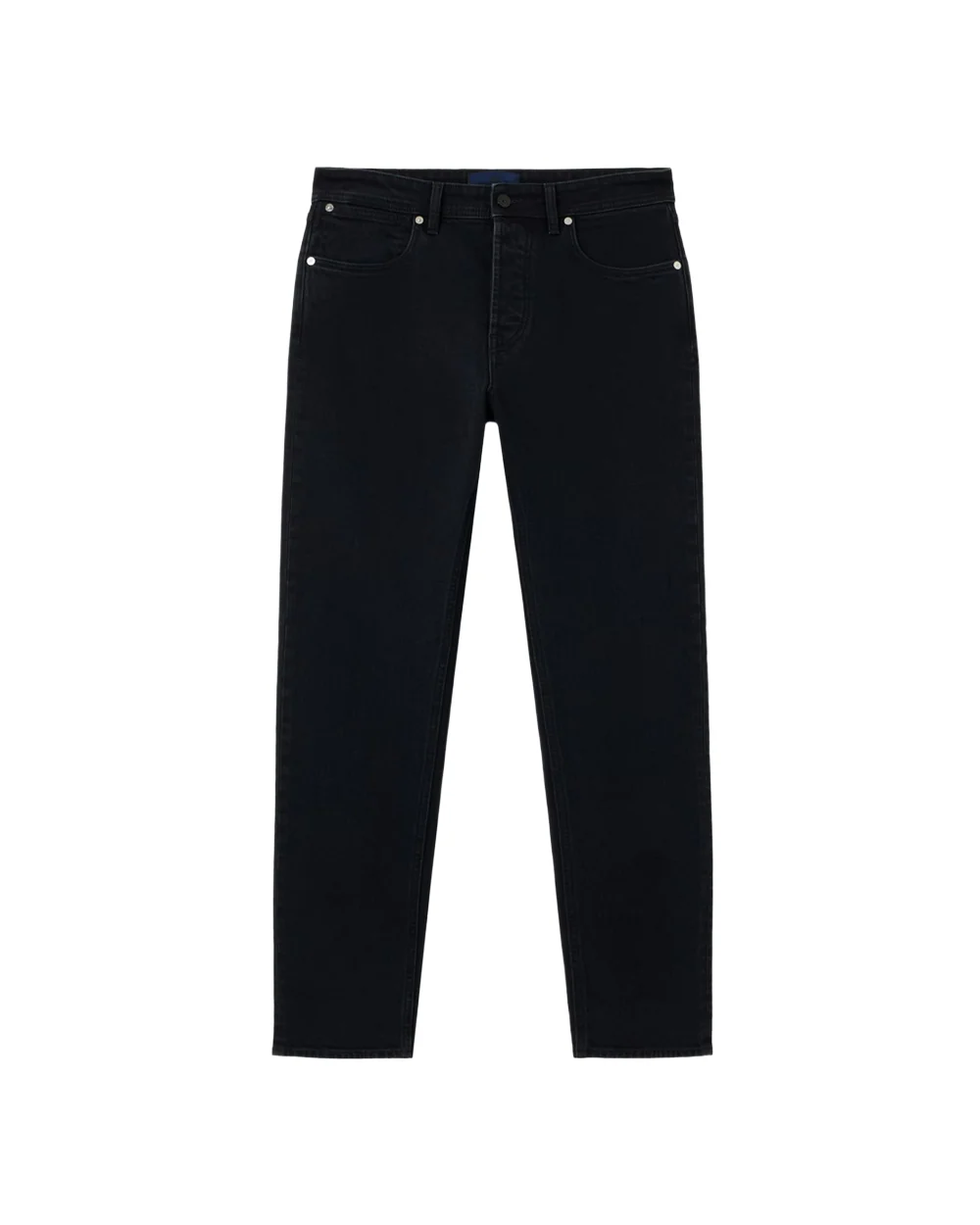 J100007 STRETCH BLACK DENIM-RINSED