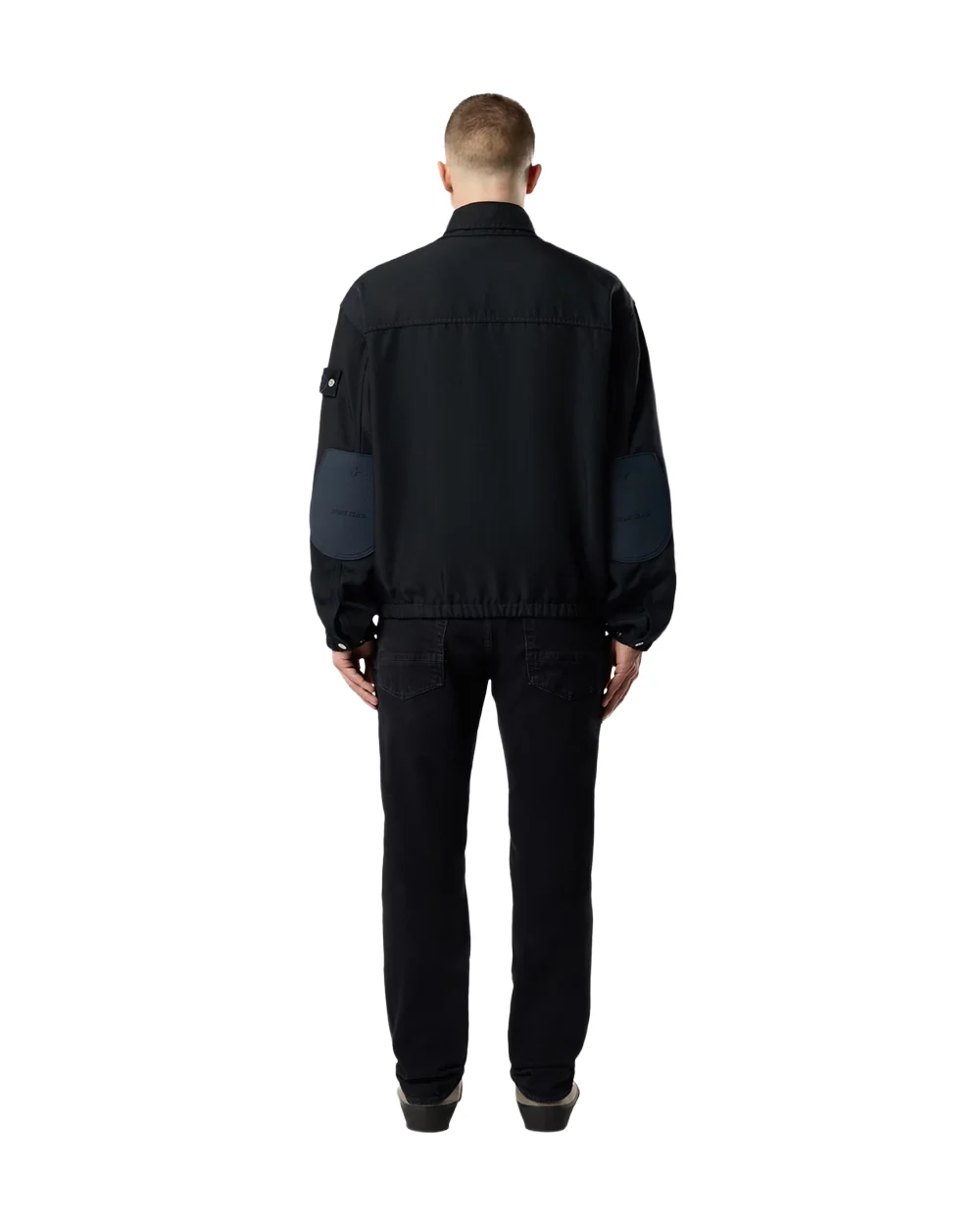 J100007 STRETCH BLACK DENIM-RINSED - Image 3