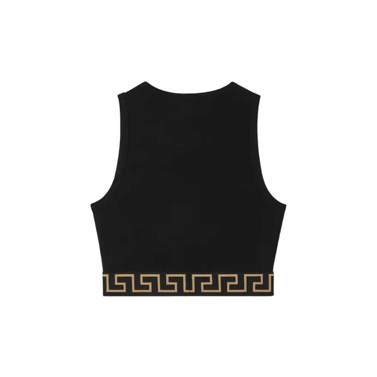 Jacquard Cotton-Jersey Crop Top - Image 2