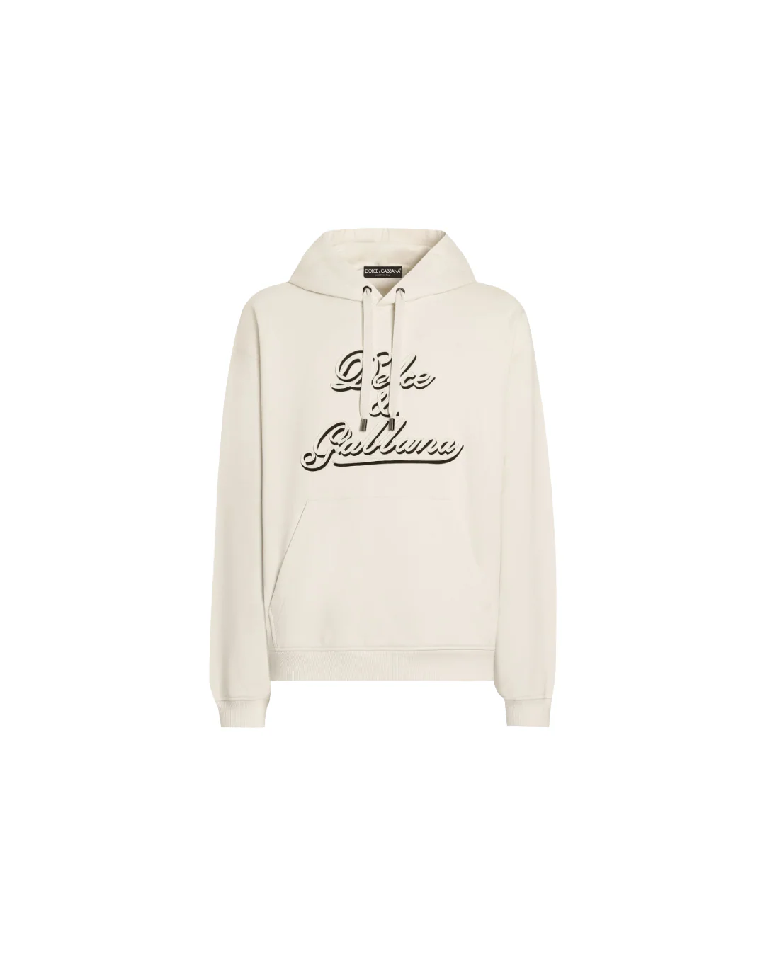 JERSEY HOODIE WITH EMBROIDERY