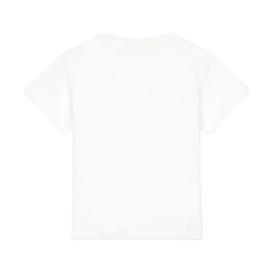 KIDS BABY JERSEY T-SHIRT MANICA CORTA BLANCO - Image 2