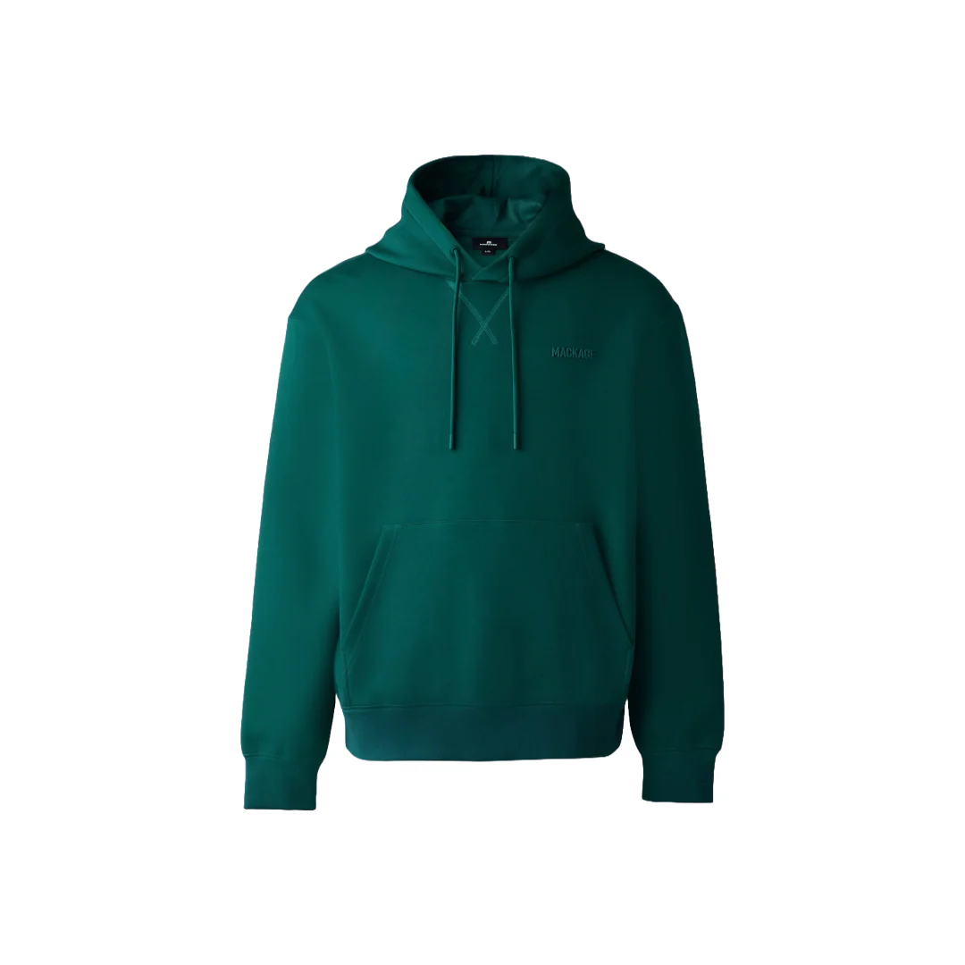 KRYSTIAN DOUBLE-FACE JERSEY HOODIE - Image 2