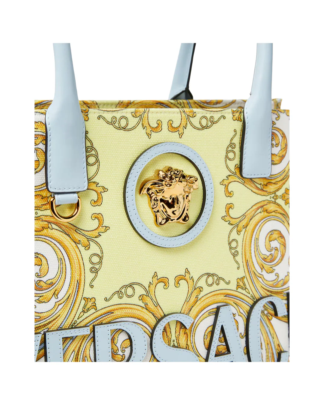 LA MEDUSA PRINTED LARGE CANVAS TOTE - Image 4