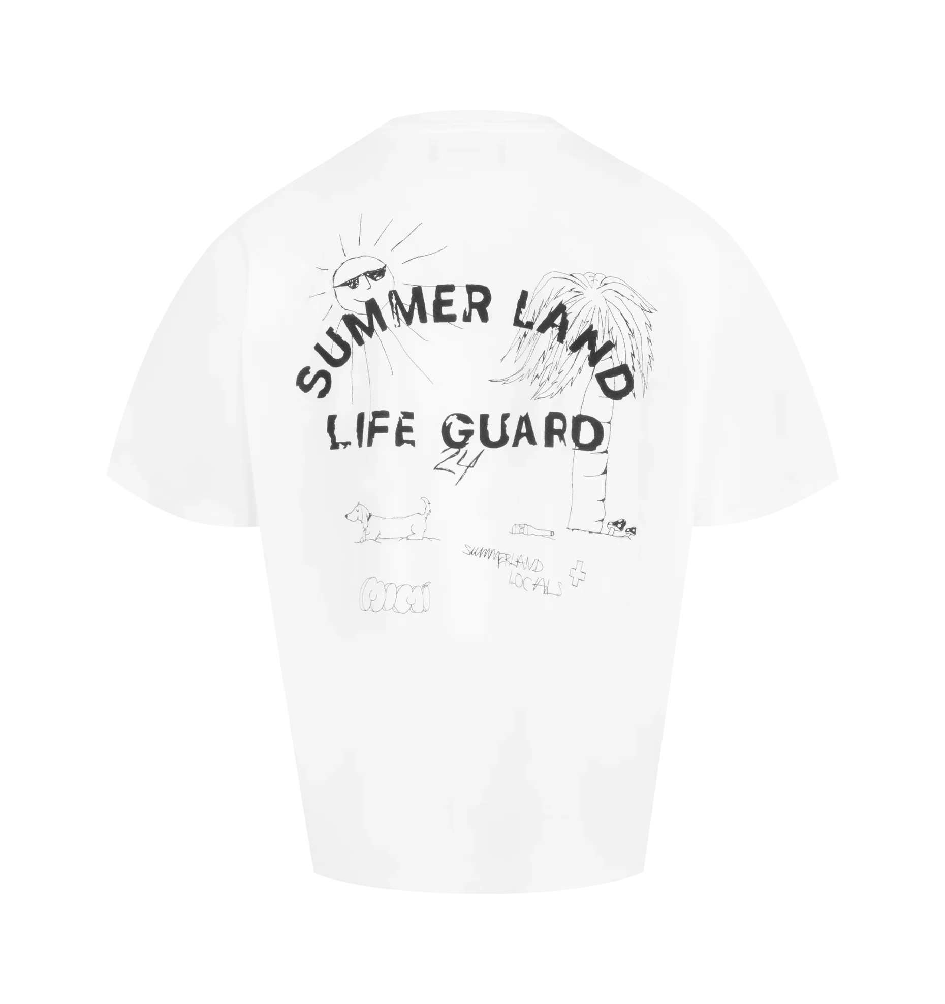 LIFE GAURD SCRIPT BOXY T-SHIRT - Image 2