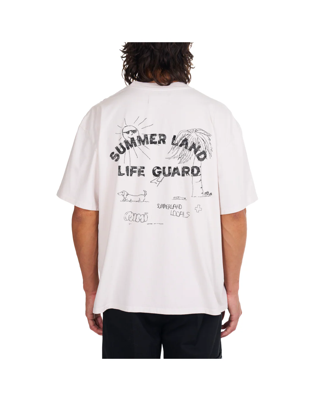 LIFE GAURD SCRIPT BOXY T-SHIRT - Image 4