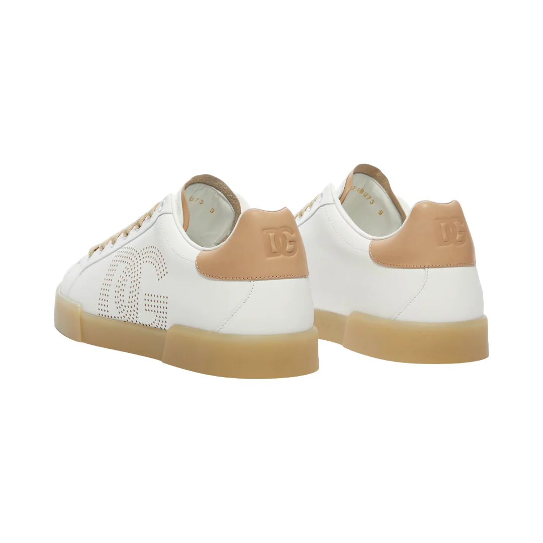 LOW TOP SNEAKERS WHITE/CREAM - Image 2