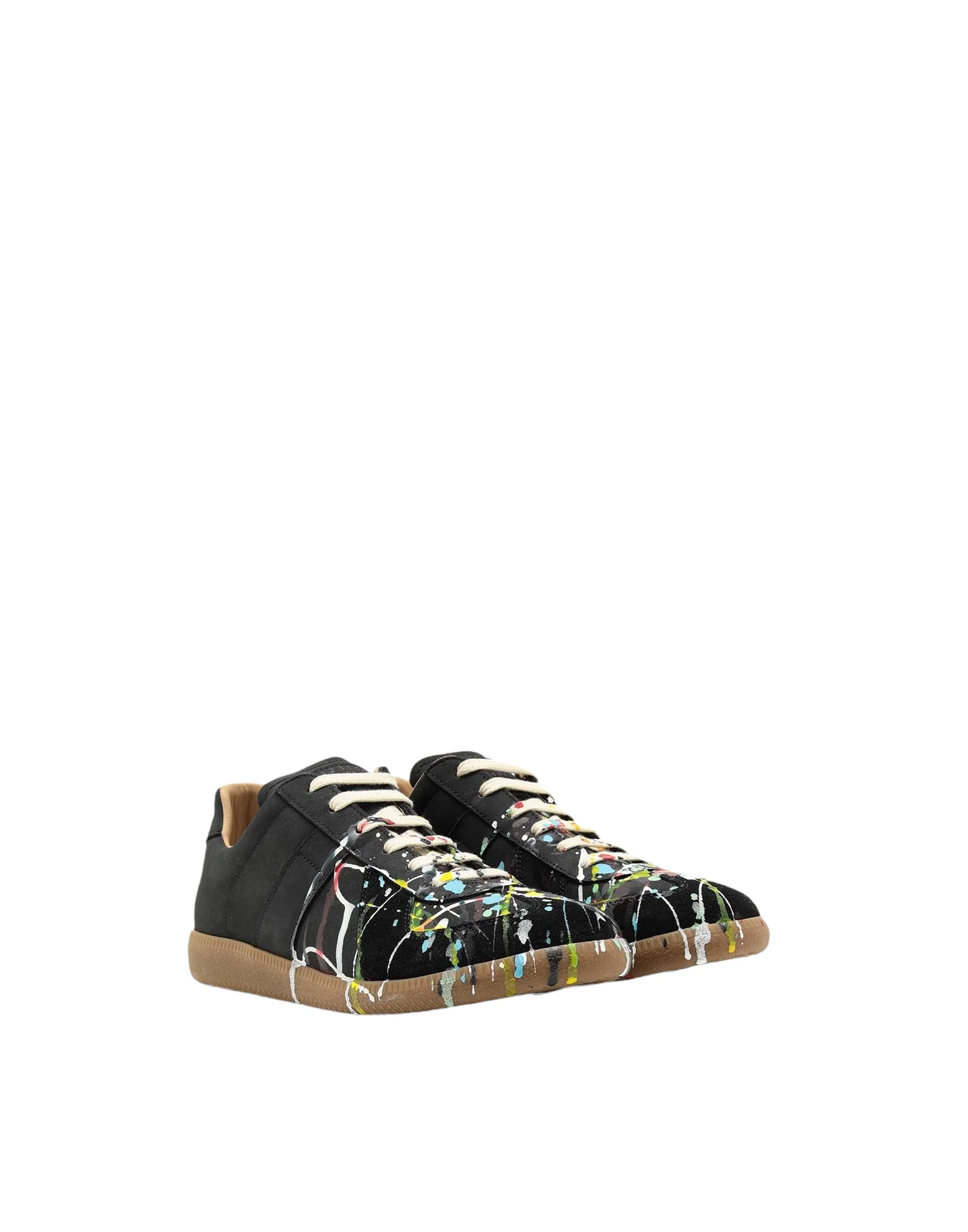 PAINT REPLICA SNEAKER BLACK - Image 3