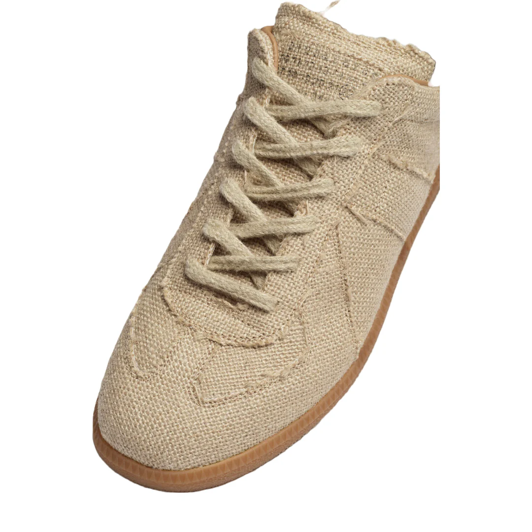 MAISON MARGIELA REPLICA HESSIAN SNEAKER NATURAL - Image 2
