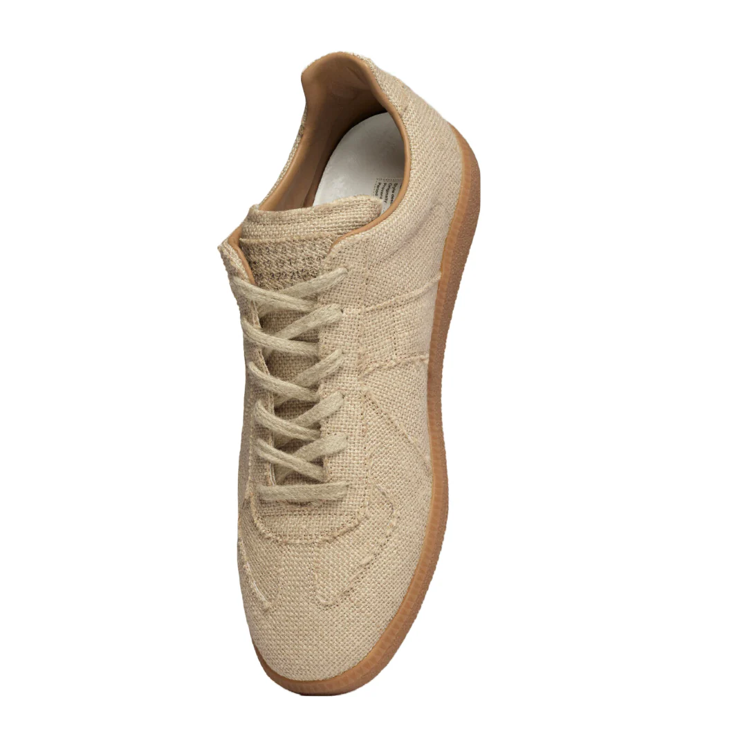 MAISON MARGIELA REPLICA HESSIAN SNEAKER NATURAL - Image 3