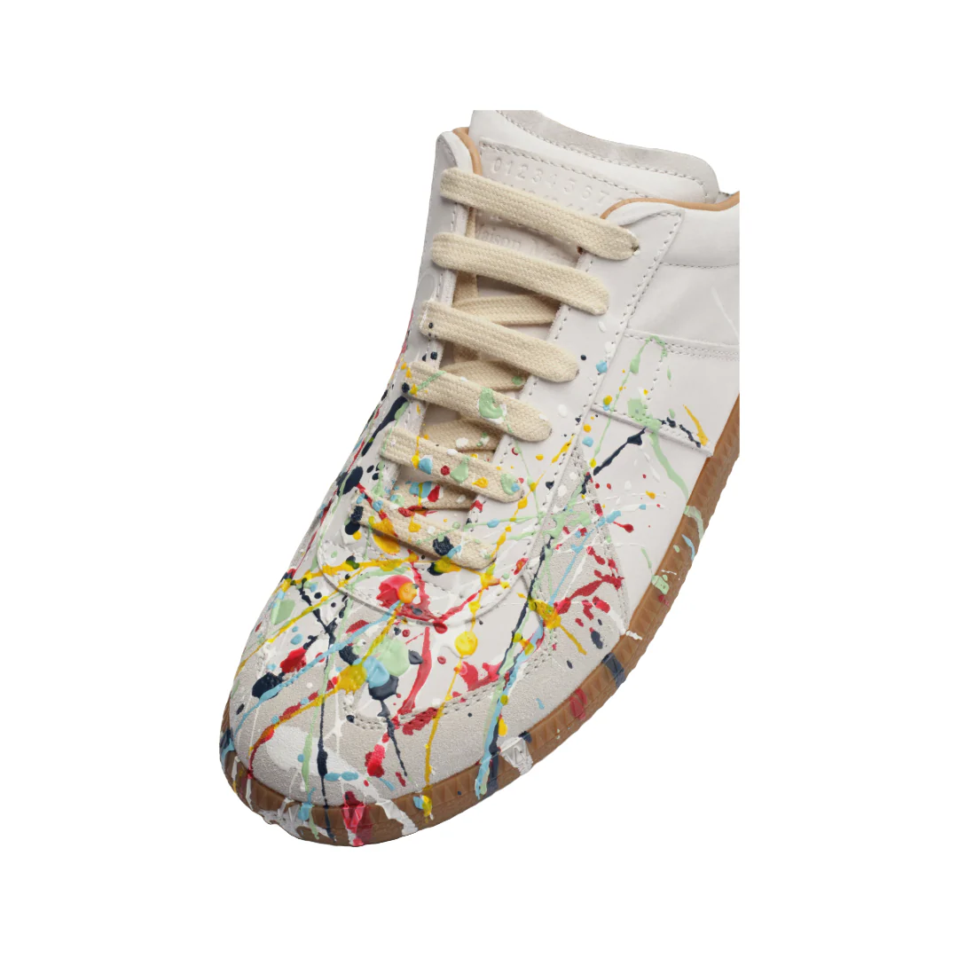 PAINT REPLICA SNEAKERS DIRTY WASH - Image 4