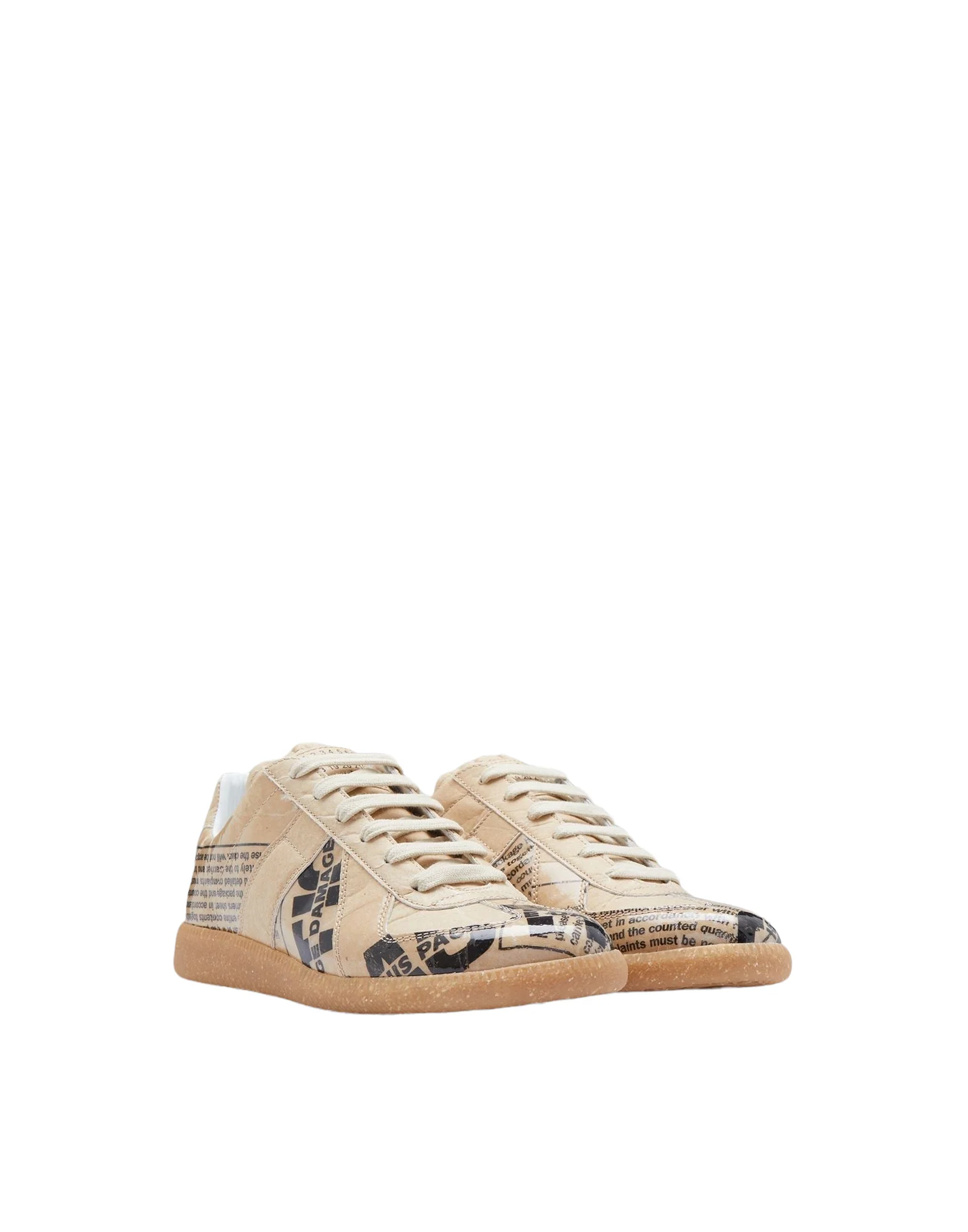 MAISON MARGIELA REPLICA SNEAKER BEIGE - Image 2