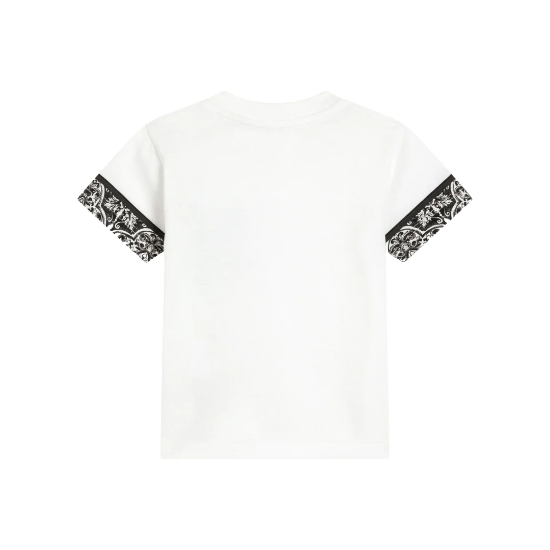 MAJOLICA-PRINT SHORT-SLEEVED JERSEY T-SHIRT - Image 2