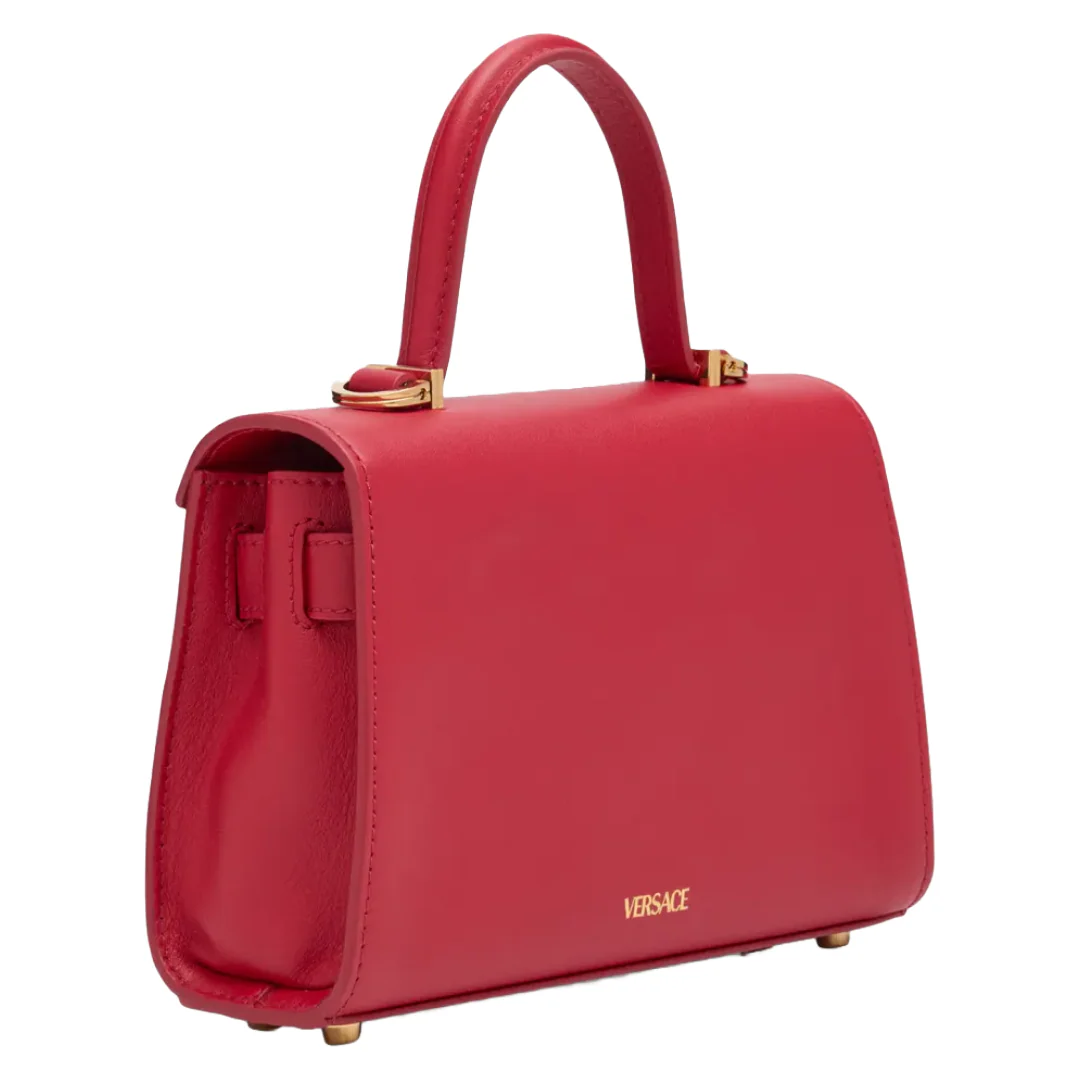 MEDUSA '95 SMALL HANDBAG LIPSTICK RED/GOLD - Image 2