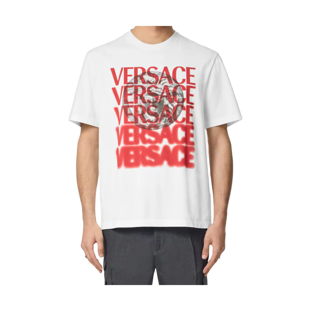 MEDUSA MEDALLION T-SHIRT WHITE - Image 2