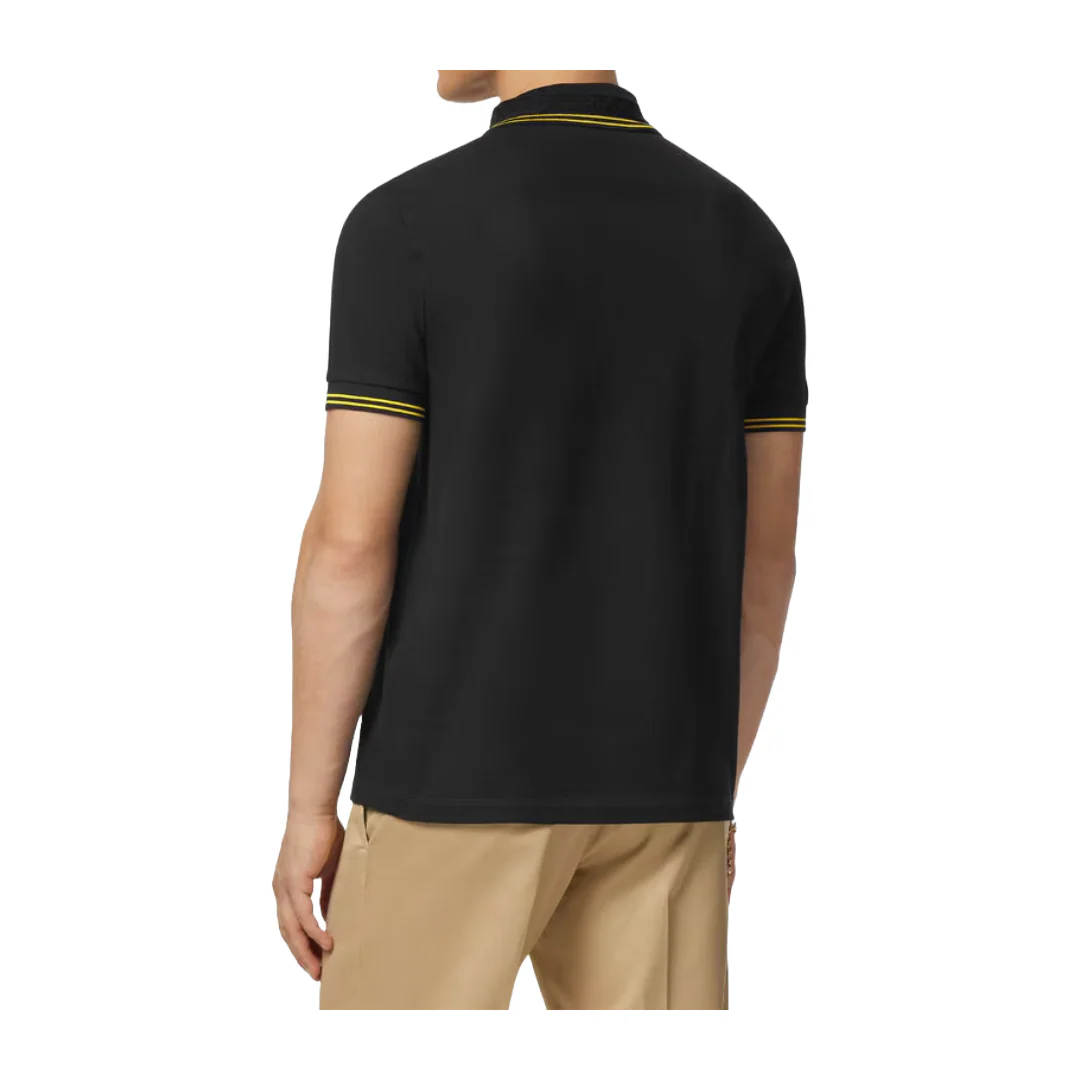 MEDUSA POLO SHIRT BLACK - Image 3