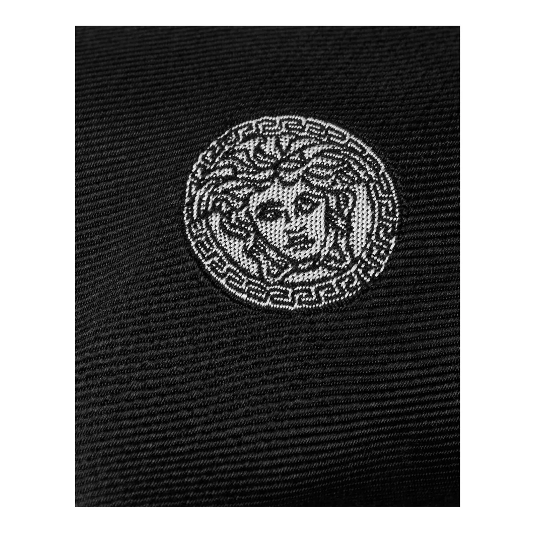 MEDUSA SILK TIE BLACK - Image 3