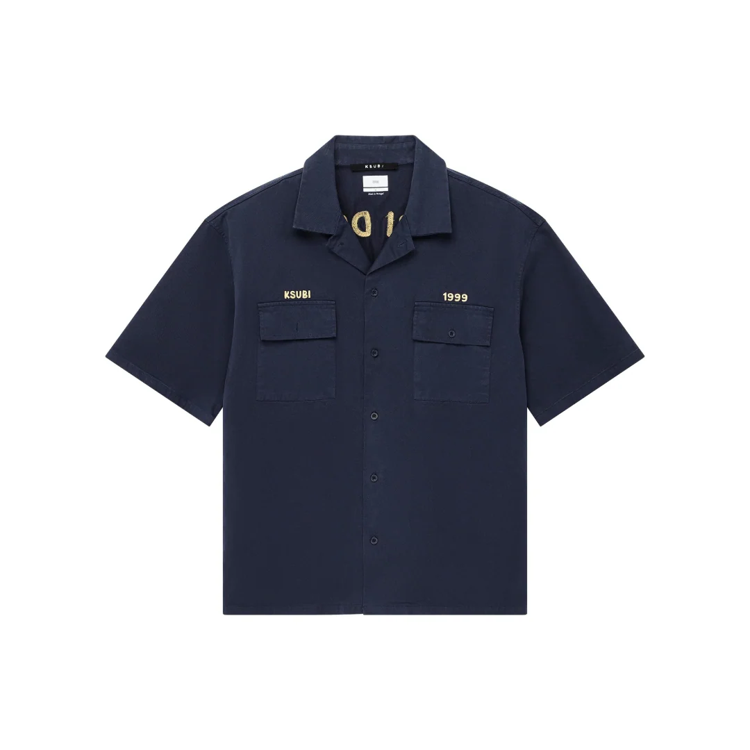 MEKANIK BOILER SS SHIRT INK BLUE