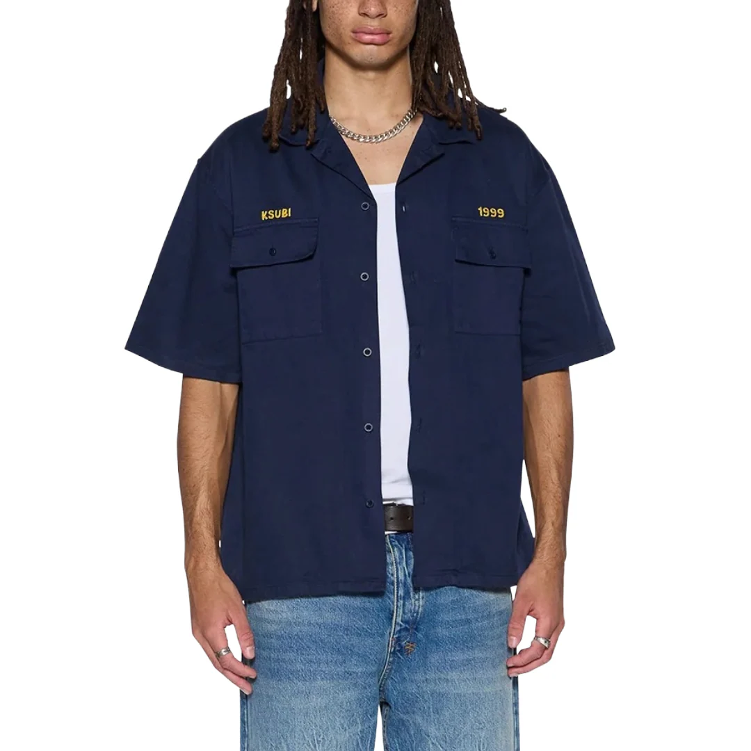 MEKANIK BOILER SS SHIRT INK BLUE - Image 3