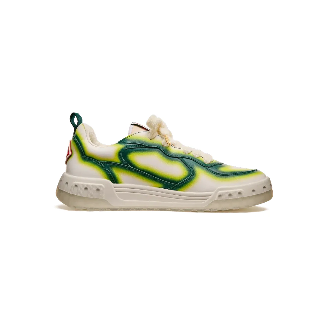 MENS'S COURT GREEN FADE SNEAKERS - Image 2