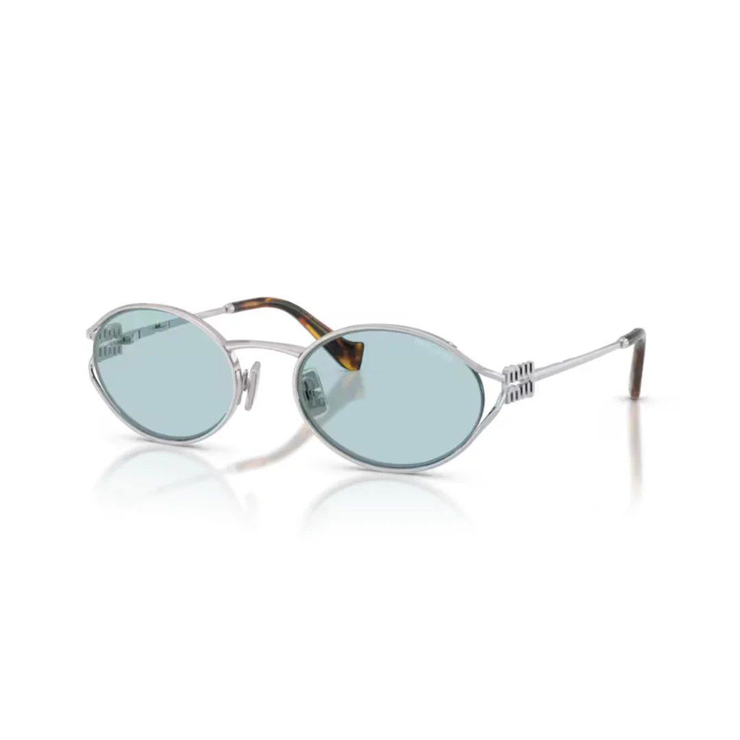 MIU MIU MU52YS SUNGLASSES SILVER