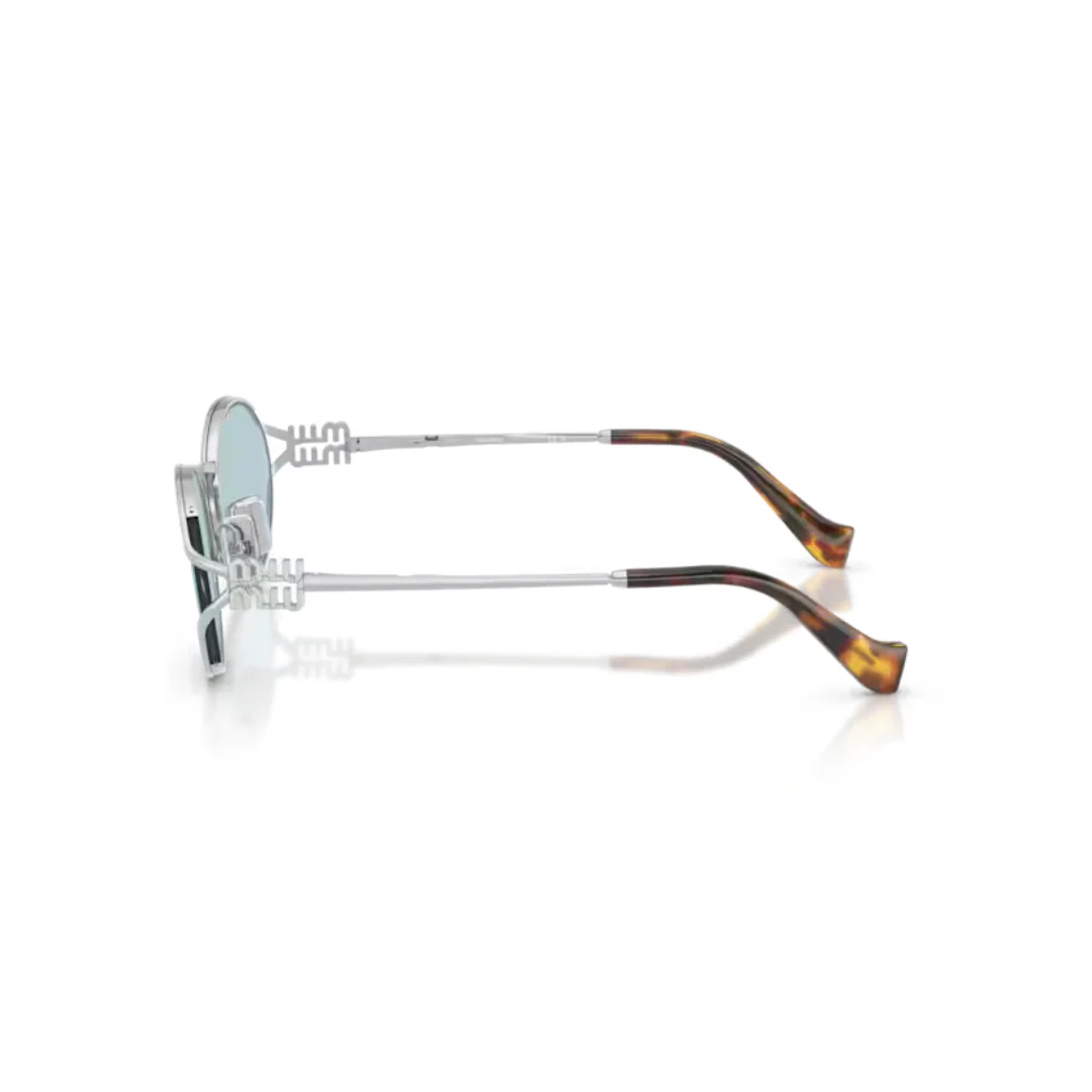 MIU MIU MU52YS SUNGLASSES SILVER - Image 2