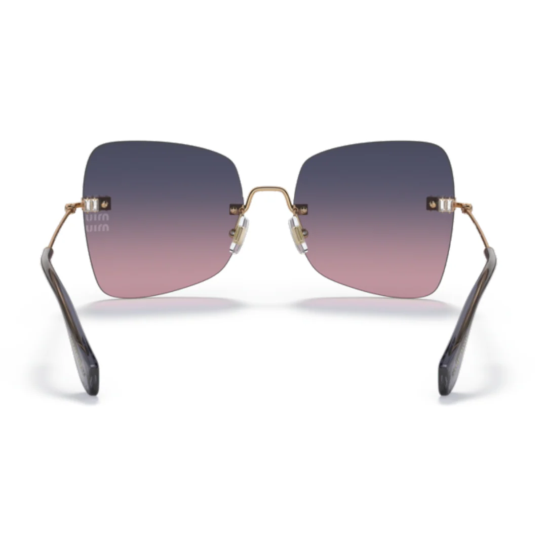 MIU MIU SUNGLASSES GOLD/PINK/BLUE - Image 3