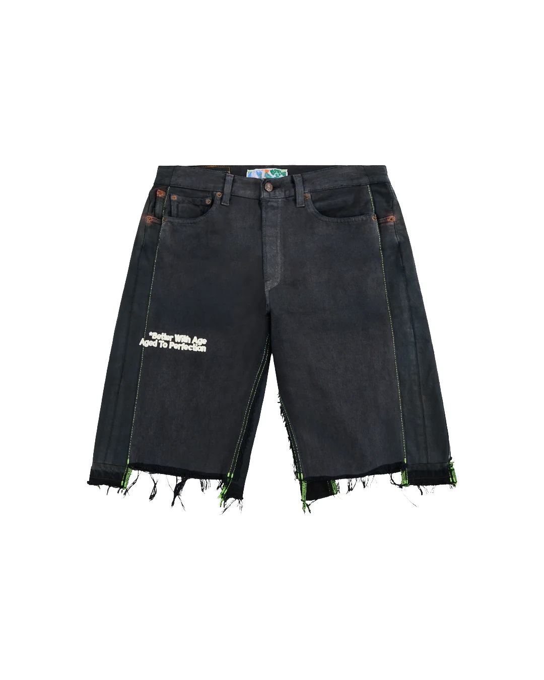 MONROE TRIPLE WIDE DENIM SHORT