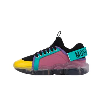 MOSCHINO LOGO TAPE TEDDY SHOES  MULTICOLOURED - Image 2