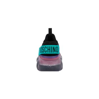 MOSCHINO LOGO TAPE TEDDY SHOES  MULTICOLOURED - Image 3