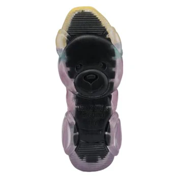 MOSCHINO LOGO TAPE TEDDY SHOES  MULTICOLOURED - Image 4