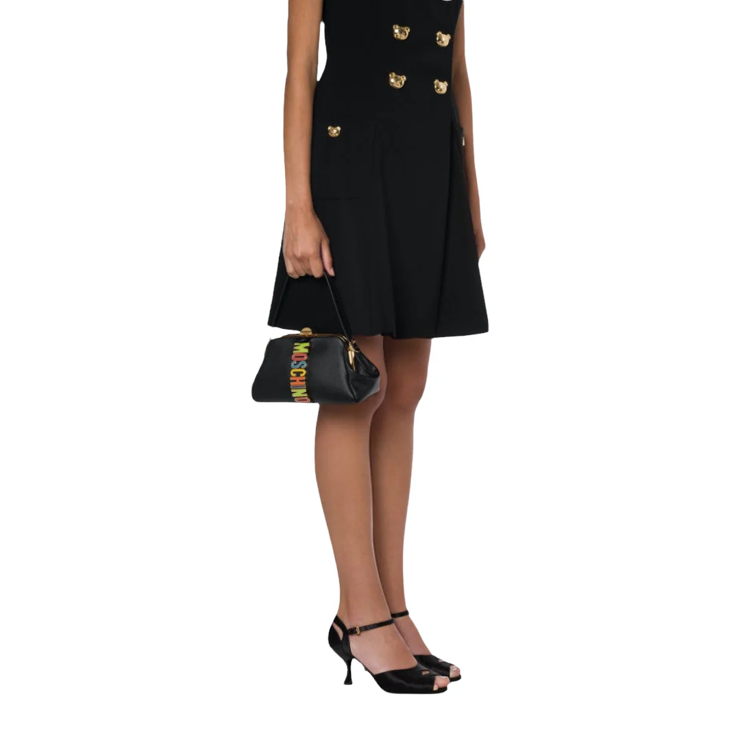 MOSCHINO MULTICOLOR LETTERING HAND BAG - Image 3