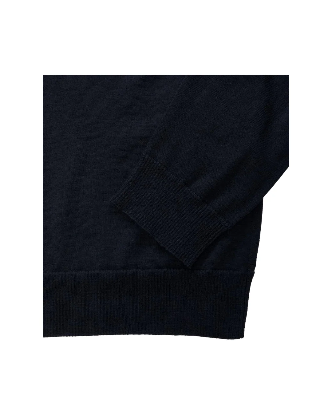 NAVY GHOST WOOL TURTLENECK - Image 3