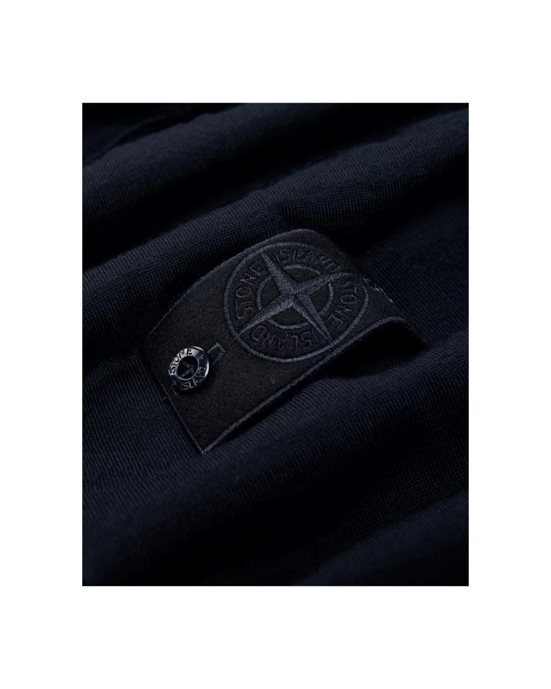 NAVY GHOST WOOL TURTLENECK - Image 4