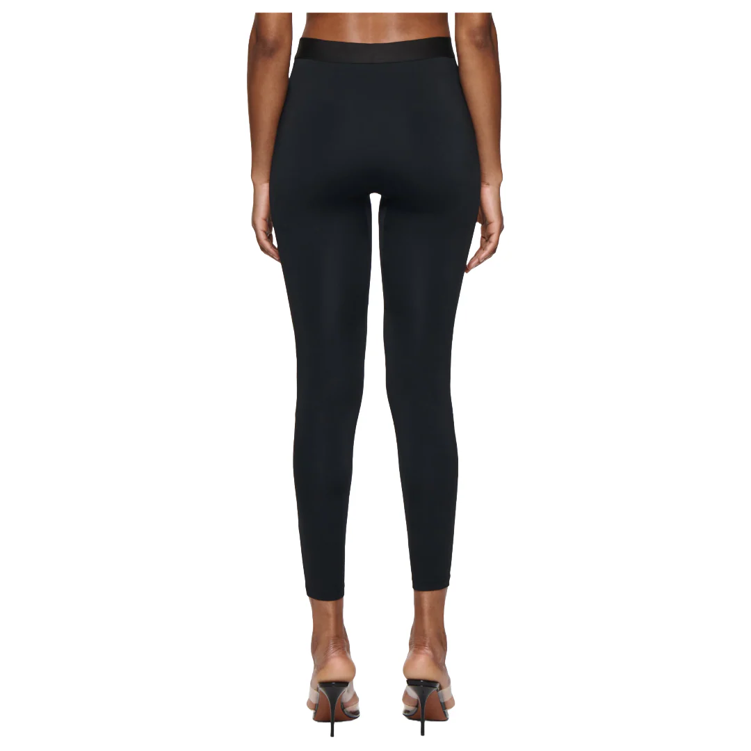 NYLON LEGGINGS BLACK - Image 2