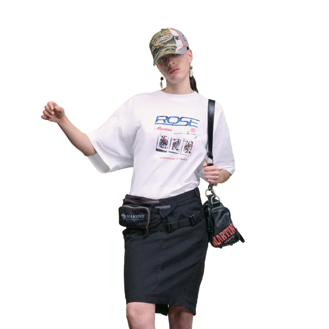 OVERSIZED S/S T-SHIRT IN WHITE - Image 3