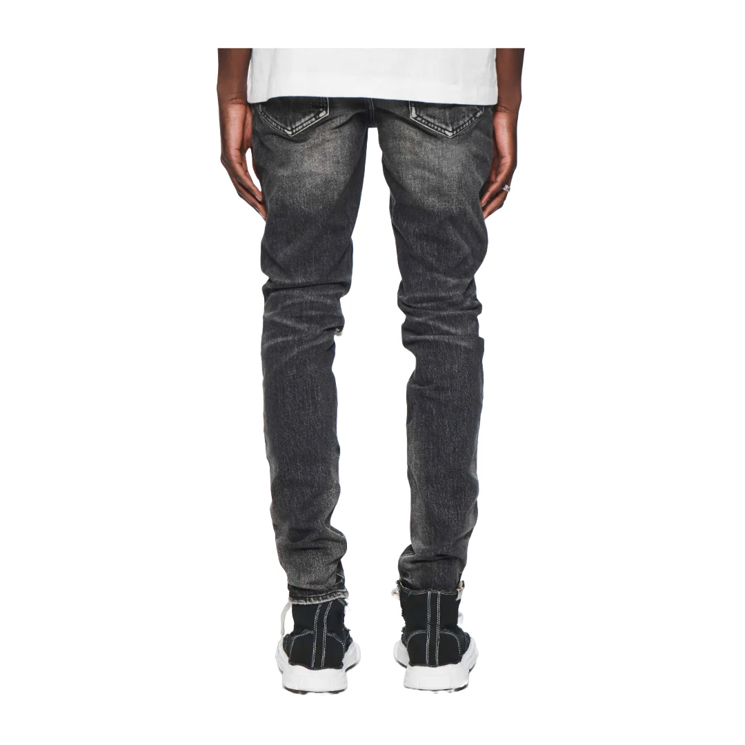 P001 WEEK OLD WASH JEANS BLACK - Image 2