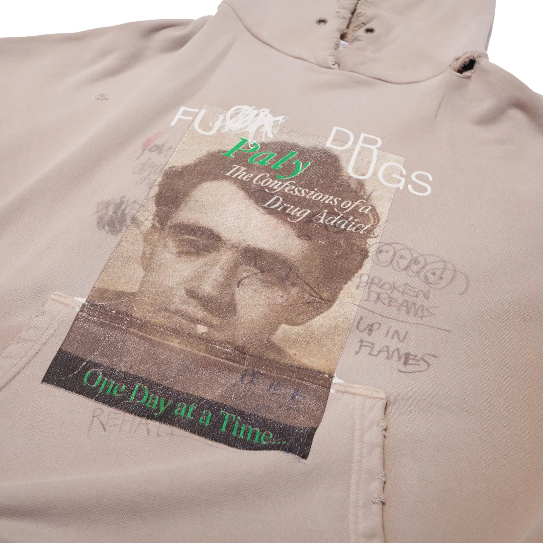 PALY CONFESSIONS HOODIE BROWN - Image 3