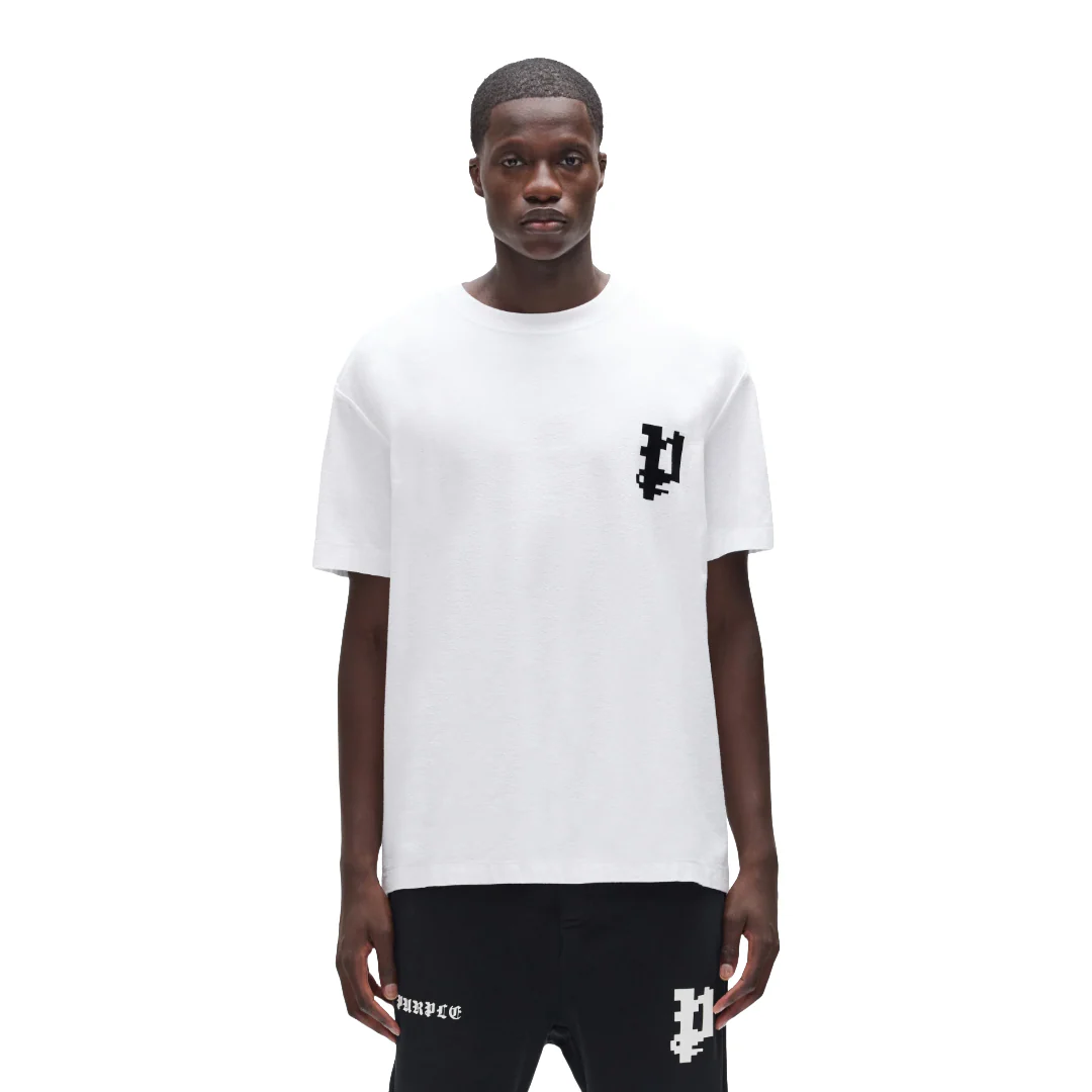 PIXELATED TEE WHITE - Image 2