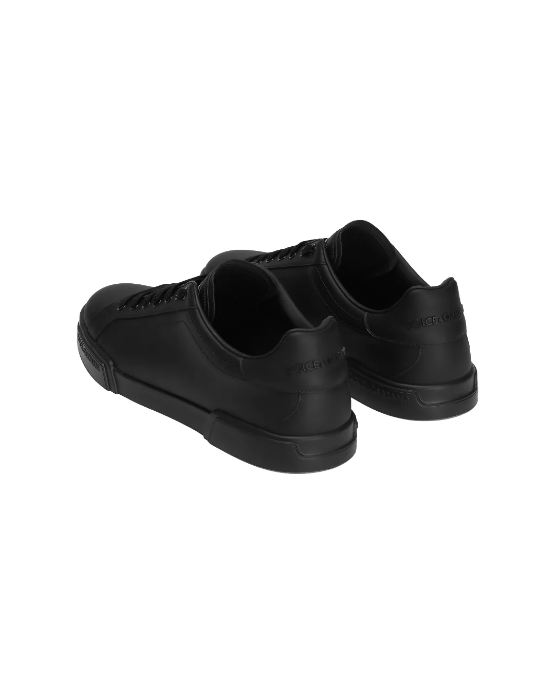 PORTOFINO LIGHT SNEAKER IN CALFSKIN BLACK - Image 3