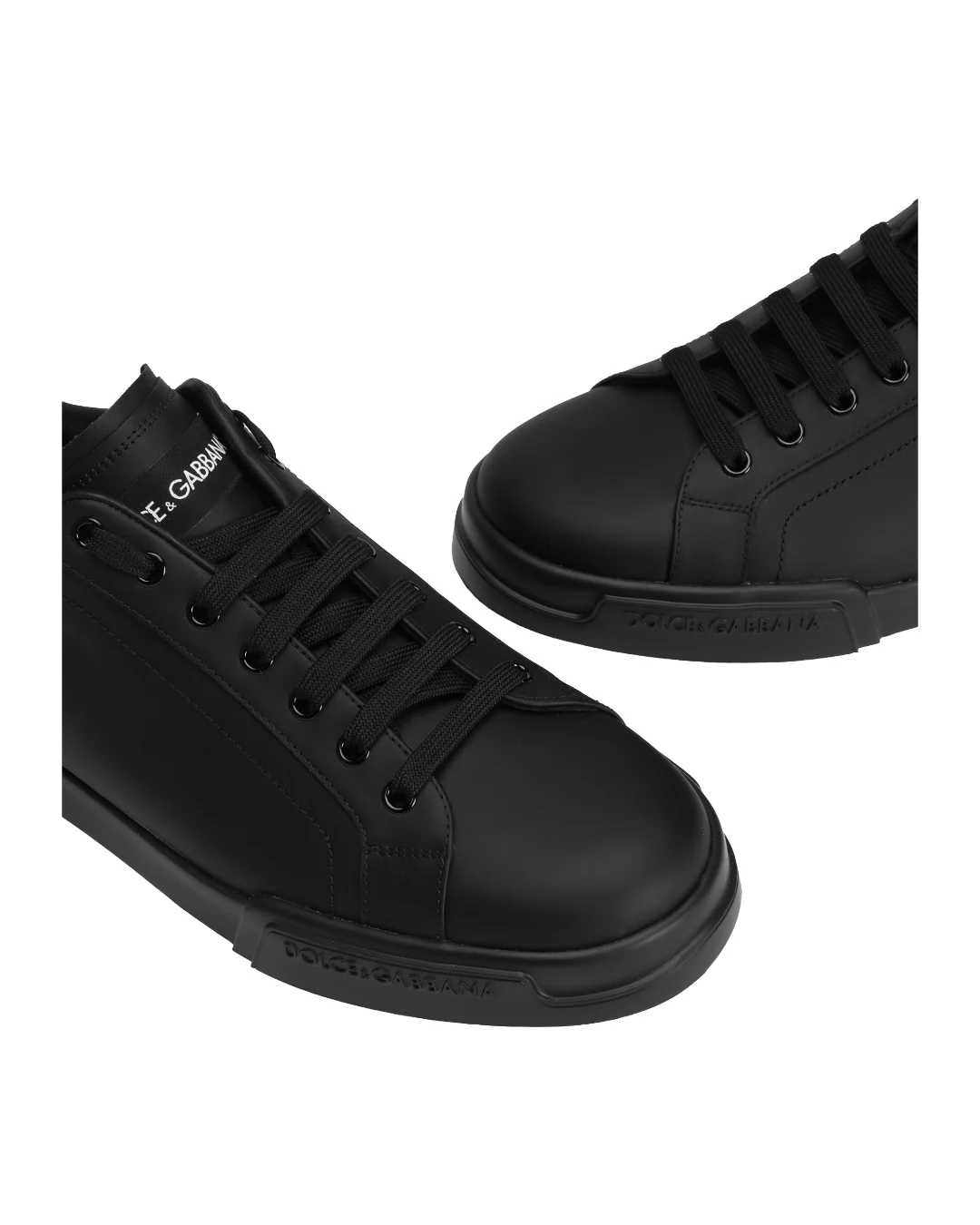PORTOFINO LIGHT SNEAKER IN CALFSKIN BLACK - Image 4