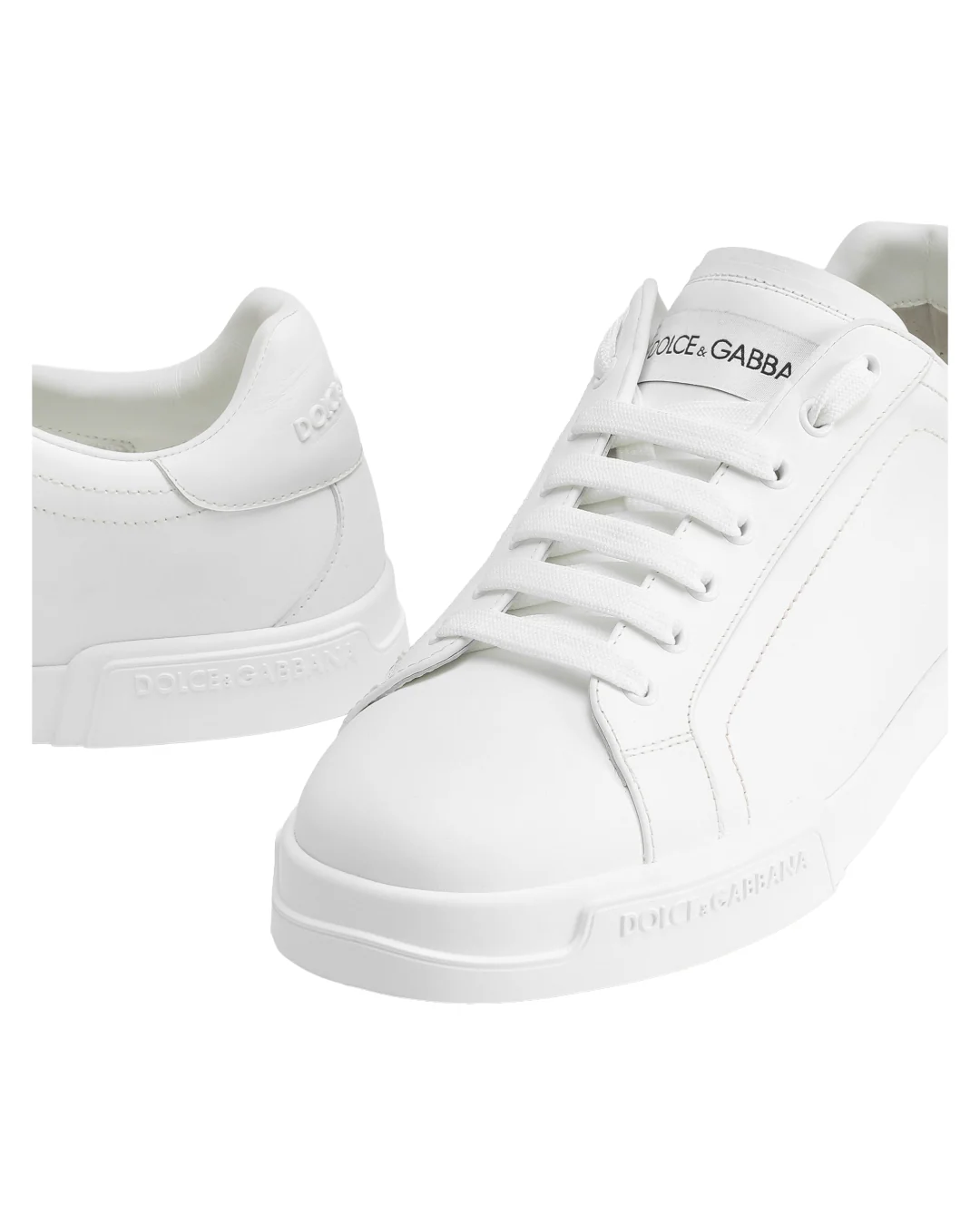 PORTOFINO LIGHT SNEAKER IN CALFSKIN WHITE - Image 4